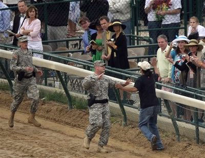 Military at Kentucky Derby