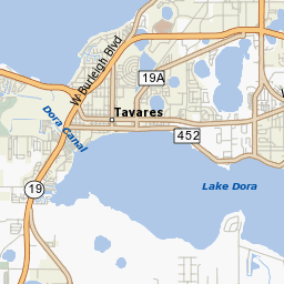 Tavares map fl