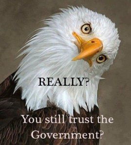 eagle trust the government?
